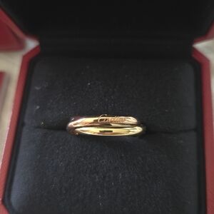 Cartier Trinity Ring Small Model - Size 65, Engraved Never Worn Outside Store